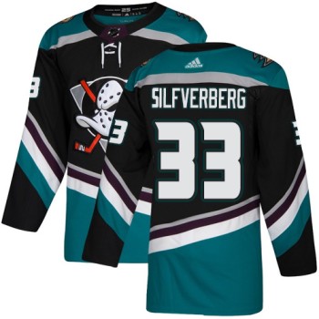 Men's Anaheim Ducks #33 Jakob Silfverberg Black Stitched NHL Jersey Men's Anaheim Ducks #33 Jakob Silfverberg Black Stitched NHL Jersey
