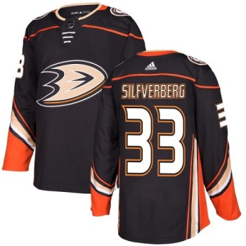 Men's Anaheim Ducks #33 Jakob Silfverberg Black Stitched NHL Jersey Men's Anaheim Ducks #33 Jakob Silfverberg Black Stitched NHL Jersey