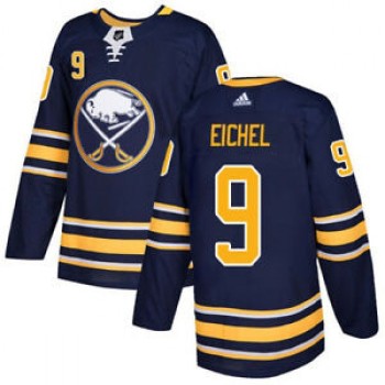 Men's Buffalo Sabres #9 Jack Eichel Navy Stitched NHL Jersey Men's Buffalo Sabres #9 Jack Eichel Navy Stitched NHL Jersey
