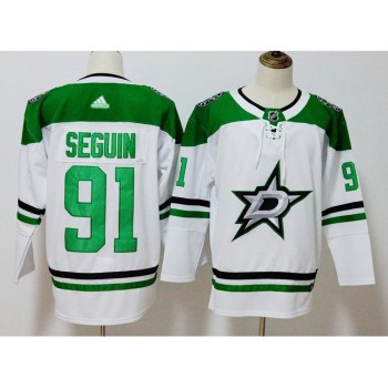 Men's Dallas Stars #91 Tyler Seguin White Stitched NHL Jersey Men's Dallas Stars #91 Tyler Seguin White Stitched NHL Jersey