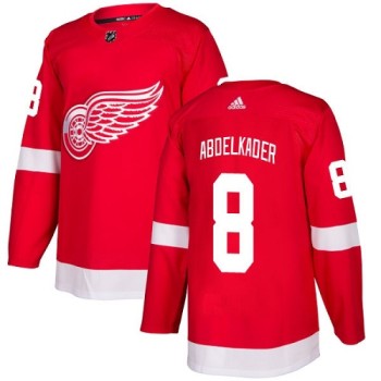 Men's Detroit Red Wings #8 Justin Abdelkader Red Stitched NHL Jersey Men's Detroit Red Wings #8 Justin Abdelkader Red Stitched NHL Jersey