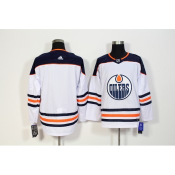 Men's Edmonton Oilers White Stitched NHL Jersey Men's Edmonton Oilers White Stitched NHL Jersey