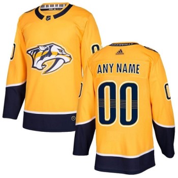 Men's Nashville Predators Personalized Authentic Gold Home Stitched NHL Jersey Men's Nashville Predators Personalized Authentic Gold Home Stitched NHL Jersey