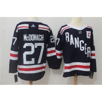 Men's New York Rangers #27 Ryan McDonagh Navy 2018 Winter Classic Authentic Stitched NHL Jersey Men's New York Rangers #27 Ryan McDonagh Navy 2018 Winter Classic Authentic Stitched NHL Jersey