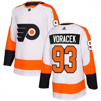 Men's Philadelphia Flyers #93 Jakub Voracek White Stitched NHL Jersey Men's Philadelphia Flyers #93 Jakub Voracek White Stitched NHL Jersey