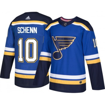 Men's St. Louis Blues #10 Brayden Schenn Blue Stitched NHL Jersey Men's St. Louis Blues #10 Brayden Schenn Blue Stitched NHL Jersey