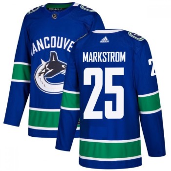 Men's Vancouver Canucks #25 Jacob Markstrom Blue Stitched NHL Jersey Men's Vancouver Canucks #25 Jacob Markstrom Blue Stitched NHL Jersey