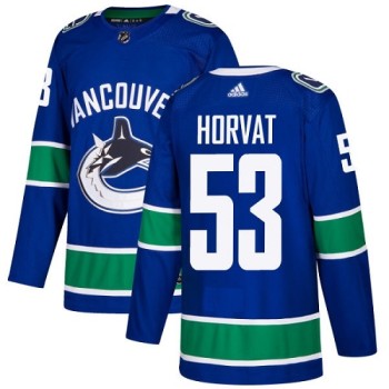 Men's Vancouver Canucks #53 Bo Horvat Blue Stitched NHL Jersey Men's Vancouver Canucks #53 Bo Horvat Blue Stitched NHL Jersey