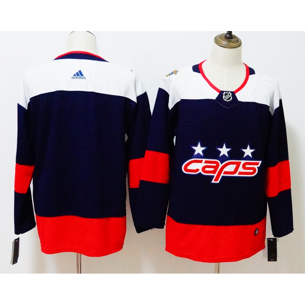 Men's Washington Capitals Navy 2018 NHL Stadium Series Authentic Pro Stitched NHL Jersey