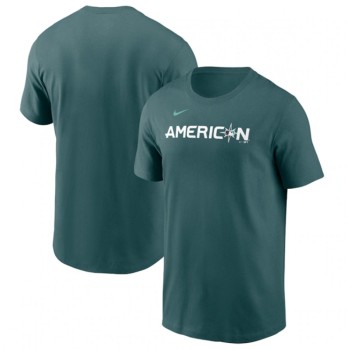 Men's All-star 2023 Teal Wordmark T-Shirt Men's All-star 2023 Teal Wordmark T-Shirt