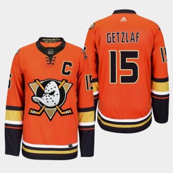 Men's Anaheim Ducks #15 Ryan Getzlaf Orange Stitched NHL Jersey Men's Anaheim Ducks #15 Ryan Getzlaf Orange Stitched NHL Jersey