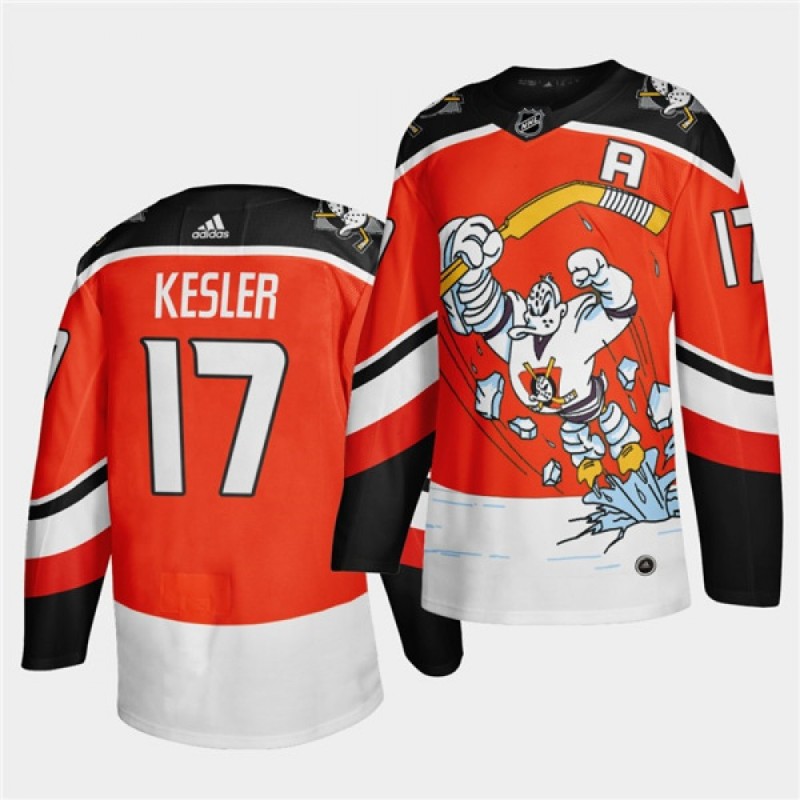 Men's Anaheim Ducks #17 Ryan Kesler 2020/21 Orange Reverse Retro Stitched Jersey Men's Anaheim Ducks #17 Ryan Kesler 2020/21 Orange Reverse Retro Stitched Jersey