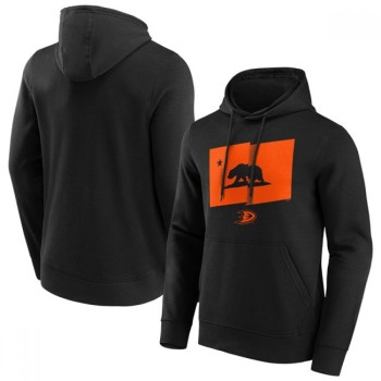 Men's Anaheim Ducks Black Hometown Graphic Hoodie Men's Anaheim Ducks Black Hometown Graphic Hoodie