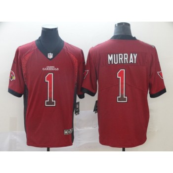 Men's Arizona Cardinals #1 Kyler Murray Red Color Rush NFL Limited Stitched NFL Jersey Men's Arizona Cardinals #1 Kyler Murray Red Color Rush NFL Limited Stitched NFL Jersey