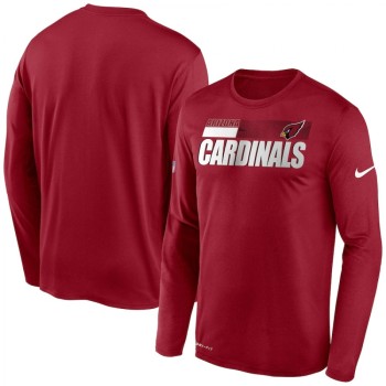 Men's Arizona Cardinals 2020 Red Sideline Impact Legend Performance Long Sleeve T-Shirt Men's Arizona Cardinals 2020 Red Sideline Impact Legend Performance Long Sleeve T-Shirt