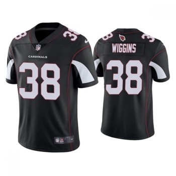 Men's Arizona Cardinals #38 James Wiggins Black Vapor Untouchable Limited Stitched Jersey Men's Arizona Cardinals #38 James Wiggins Black Vapor Untouchable Limited Stitched Jersey