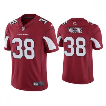 Men's Arizona Cardinals #38 James Wiggins Red Vapor Untouchable Limited Stitched Jersey Men's Arizona Cardinals #38 James Wiggins Red Vapor Untouchable Limited Stitched Jersey