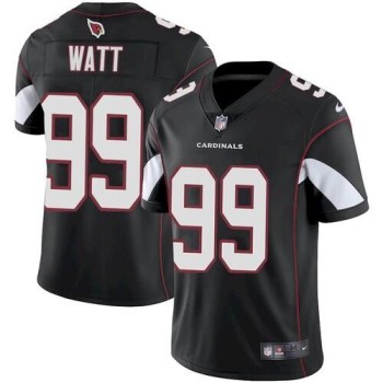 Men's Arizona Cardinals #99 J.J. Watt Black Vapor Untouchable Limited Stitched Jersey Men's Arizona Cardinals #99 J.J. Watt Black Vapor Untouchable Limited Stitched Jersey