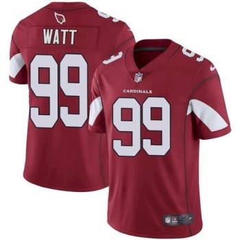Men's Arizona Cardinals #99 J.J. Watt Red Vapor Untouchable Limited Stitched Jersey Men's Arizona Cardinals #99 J.J. Watt Red Vapor Untouchable Limited Stitched Jersey