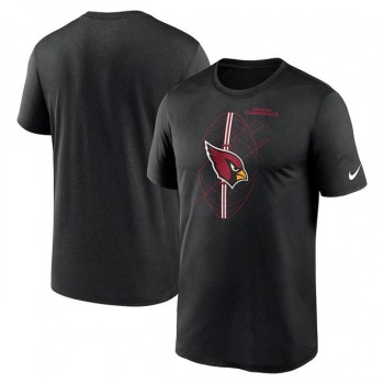 Men's Arizona Cardinals Black Legend Icon Performance T-Shirt Men's Arizona Cardinals Black Legend Icon Performance T-Shirt