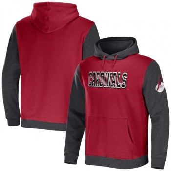 Men's Arizona Cardinals x Darius Rucker Collection Cardinal/Charcoal Colorblock Pullover Hoodie Men's Arizona Cardinals x Darius Rucker Collection Cardinal/Charcoal Colorblock Pullover Hoodie