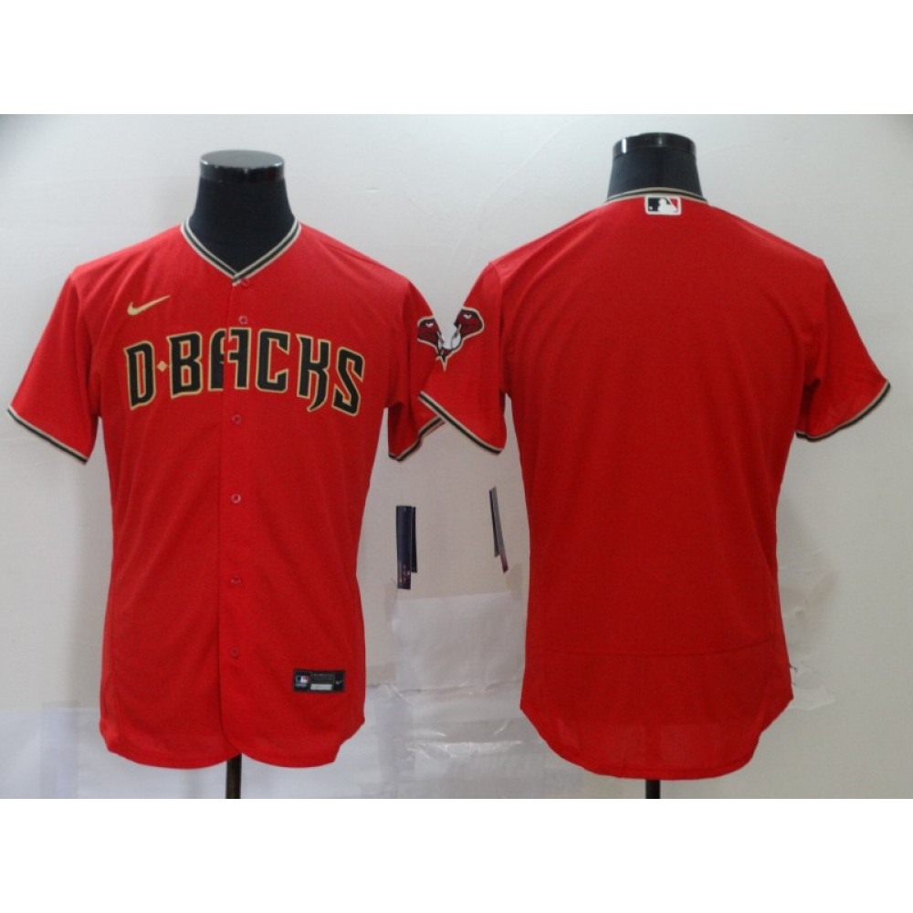 Men's Arizona Diamondbacks Red Flex Base Stitched MLB Jersey
