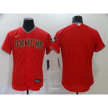 Men's Arizona Diamondbacks Red Flex Base Stitched MLB Jersey Men's Arizona Diamondbacks Red Flex Base Stitched MLB Jersey