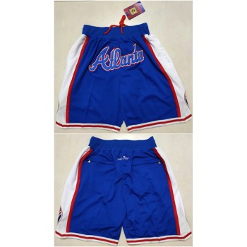 Men's Atlanta Braves Blue Shorts (Run Small) Men's Atlanta Braves Blue Shorts (Run Small)