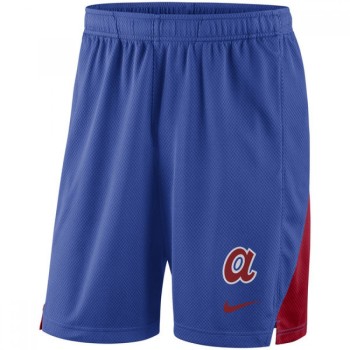 Men's Atlanta Braves Royal Franchise Performance Shorts Men's Atlanta Braves Royal Franchise Performance Shorts
