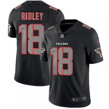 Men's Atlanta Falcons #18 Calvin Ridley Black 2018 Impact Limited Stitched NFL Jersey Men's Atlanta Falcons #18 Calvin Ridley Black 2018 Impact Limited Stitched NFL Jersey