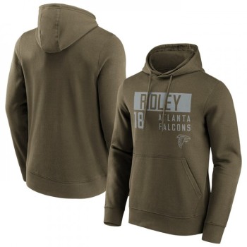 Men's Atlanta Falcons #18 Calvin Ridley Fashion Name & Number Hoodie Men's Atlanta Falcons #18 Calvin Ridley Fashion Name & Number Hoodie