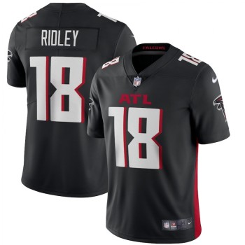 Men's Atlanta Falcons #18 Calvin Ridley New Black Vapor Untouchable Limited Stitched NFL Jersey Men's Atlanta Falcons #18 Calvin Ridley New Black Vapor Untouchable Limited Stitched NFL Jersey