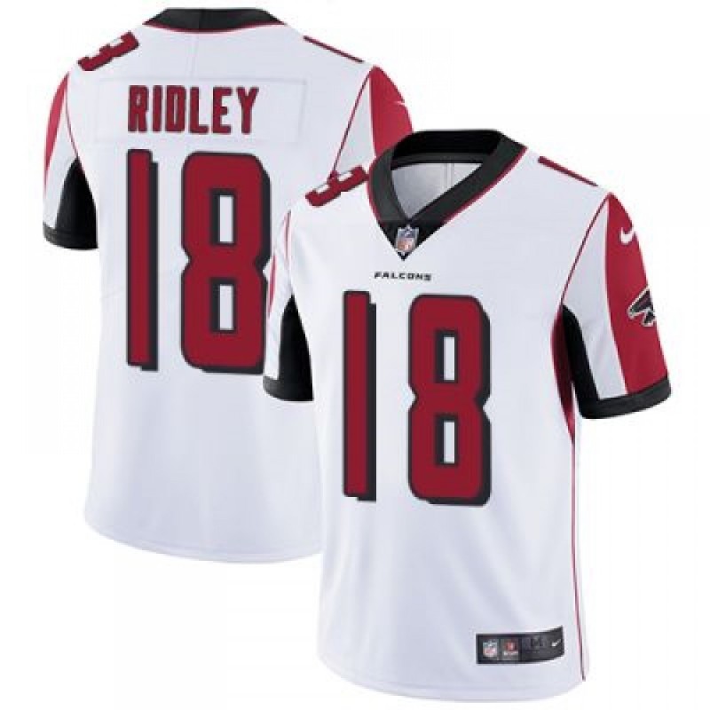 Men's Atlanta Falcons #18 Calvin Ridley White Vapor Untouchable Limited Stitched NFL Jersey Men's Atlanta Falcons #18 Calvin Ridley White Vapor Untouchable Limited Stitched NFL Jersey