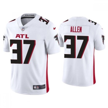 Men's Atlanta Falcons #37 Ricardo Allen New White Vapor Untouchable Limited Stitched NFL Jersey Men's Atlanta Falcons #37 Ricardo Allen New White Vapor Untouchable Limited Stitched NFL Jersey
