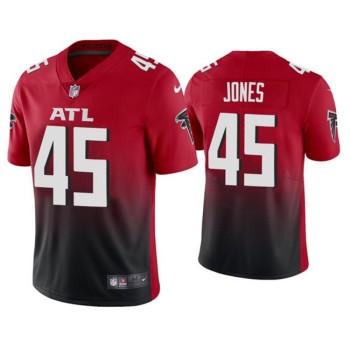 Men's Atlanta Falcons #45 Deion Jones New Red Vapor Untouchable Limited Stitched Jersey Men's Atlanta Falcons #45 Deion Jones New Red Vapor Untouchable Limited Stitched Jersey
