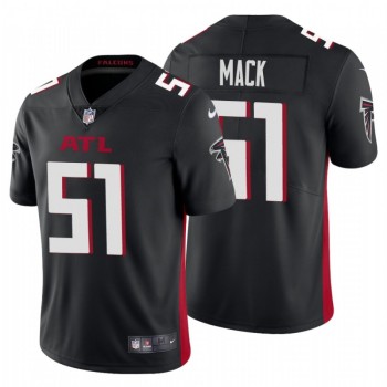 Men's Atlanta Falcons #51 Alex Mack New Black Vapor Untouchable Limited Stitched Jersey Men's Atlanta Falcons #51 Alex Mack New Black Vapor Untouchable Limited Stitched Jersey