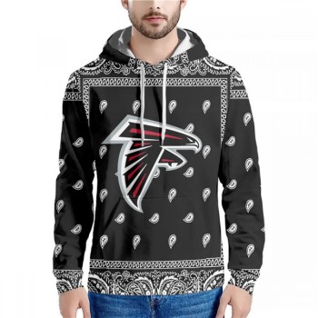 Men's Atlanta Falcons Black Pullover Hoodie Men's Atlanta Falcons Black Pullover Hoodie