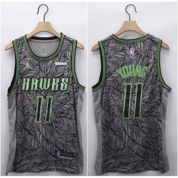 Men's Atlanta Hawks #11 Trae Young Fashion Edition Stitched NBA Jersey Men's Atlanta Hawks #11 Trae Young Fashion Edition Stitched NBA Jersey