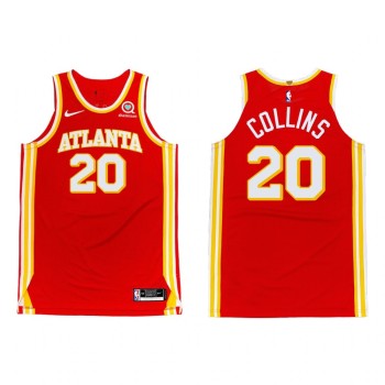 Men's Atlanta Hawks #20 John Collins 2020-21 Red Stitched Jersey Men's Atlanta Hawks #20 John Collins 2020-21 Red Stitched Jersey