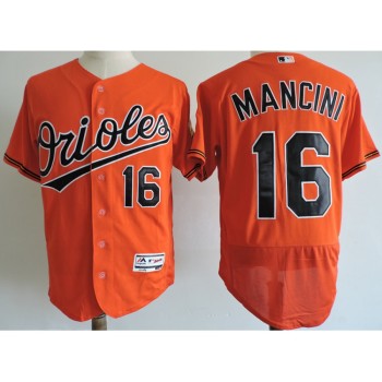 Men's Baltimore Orioles #16 Trey ManciNinorange Elite Stitched MLB Jersey Men's Baltimore Orioles #16 Trey ManciNinorange Elite Stitched MLB Jersey