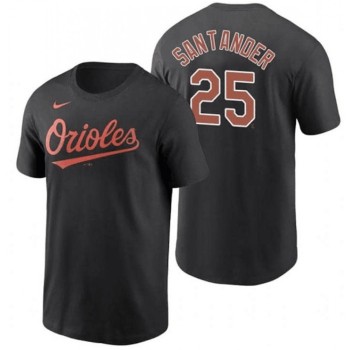 Men's Baltimore Orioles #25 Anthony Santander MLB T-Shirt Men's Baltimore Orioles #25 Anthony Santander MLB T-Shirt