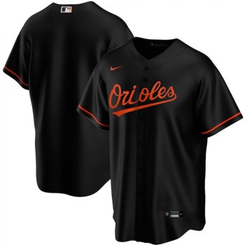 Men's Baltimore Orioles Blank Black Cool Base Stitched Jersey Men's Baltimore Orioles Blank Black Cool Base Stitched Jersey
