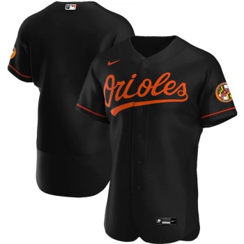 Men's Baltimore Orioles Blank Black Flex Base Stitched Jersey Men's Baltimore Orioles Blank Black Flex Base Stitched Jersey
