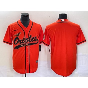 Men's Baltimore Orioles Blank Orange Cool Base Stitched Jersey Men's Baltimore Orioles Blank Orange Cool Base Stitched Jersey