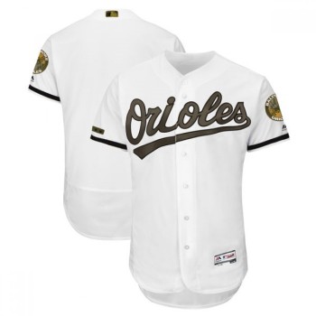 Men's Baltimore Orioles Blank White 2018 Memorial Day Flexbase Stitched MLB Jersey Men's Baltimore Orioles Blank White 2018 Memorial Day Flexbase Stitched MLB Jersey