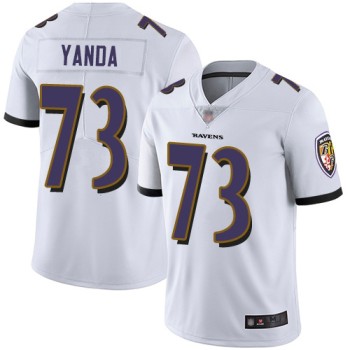 Men's Baltimore Ravens #73 Marshal Yanda White Vapor Untouchable Limited NFL Jersey Men's Baltimore Ravens #73 Marshal Yanda White Vapor Untouchable Limited NFL Jersey
