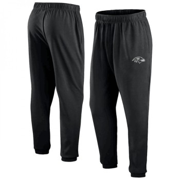 Men's Baltimore Ravens Black From Tracking Sweatpants Men's Baltimore Ravens Black From Tracking Sweatpants