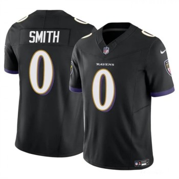Men's Baltimore Ravens #0 Roquan Smith Black 2023 F.U.S.E. Vapor Limited Football Jersey Men's Baltimore Ravens #0 Roquan Smith Black 2023 F.U.S.E. Vapor Limited Football Jersey