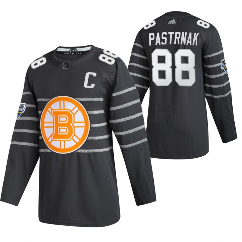 Men's Boston Bruins #88 David Pastrnak 2020 Grey All-Star Stitched NHL Jersey Men's Boston Bruins #88 David Pastrnak 2020 Grey All-Star Stitched NHL Jersey