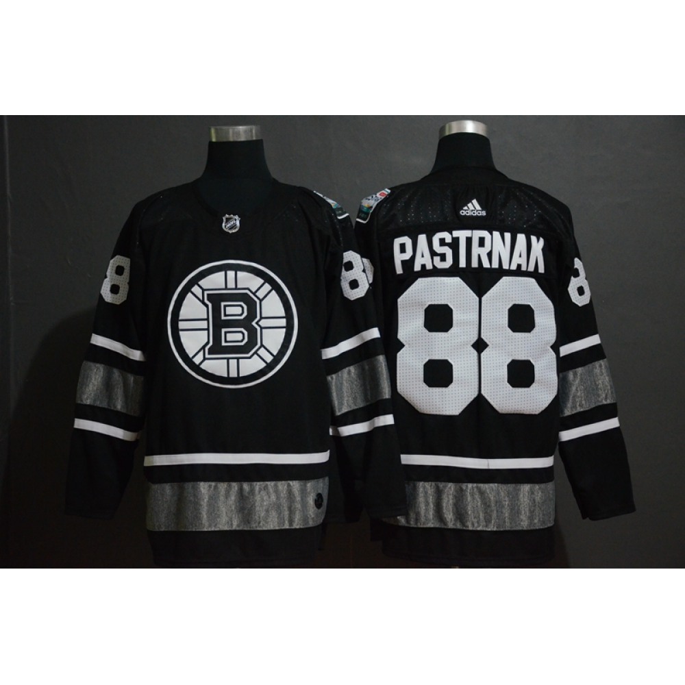 Men's Boston Bruins #88 David Pastrnak Black 2019 NHL All-Star Game Jersey